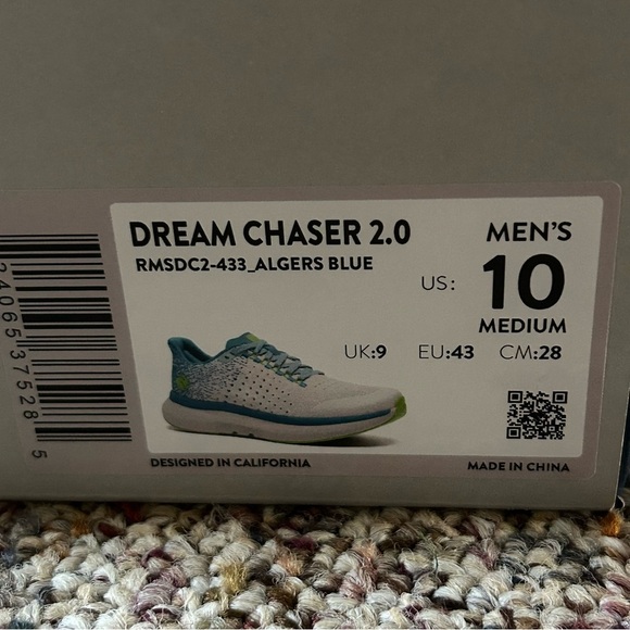 Rabbit Running Rabbit Dream Chaser 2.0 Running Shoes Men’s Size 10